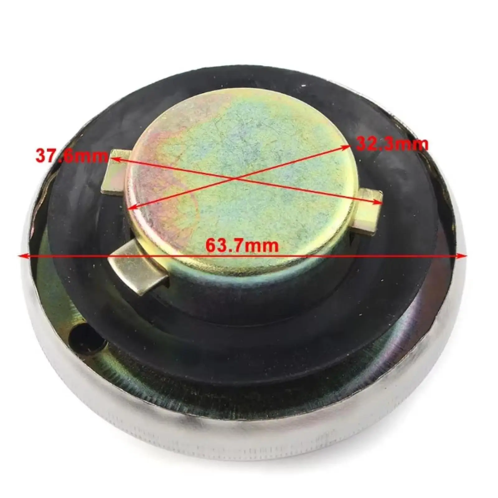 Gas Lock Fuel Tank Cap Reusable Multifunctional Non Slip Fuel Tank Cap Ignition Lock Motorcycle Gas Cover
