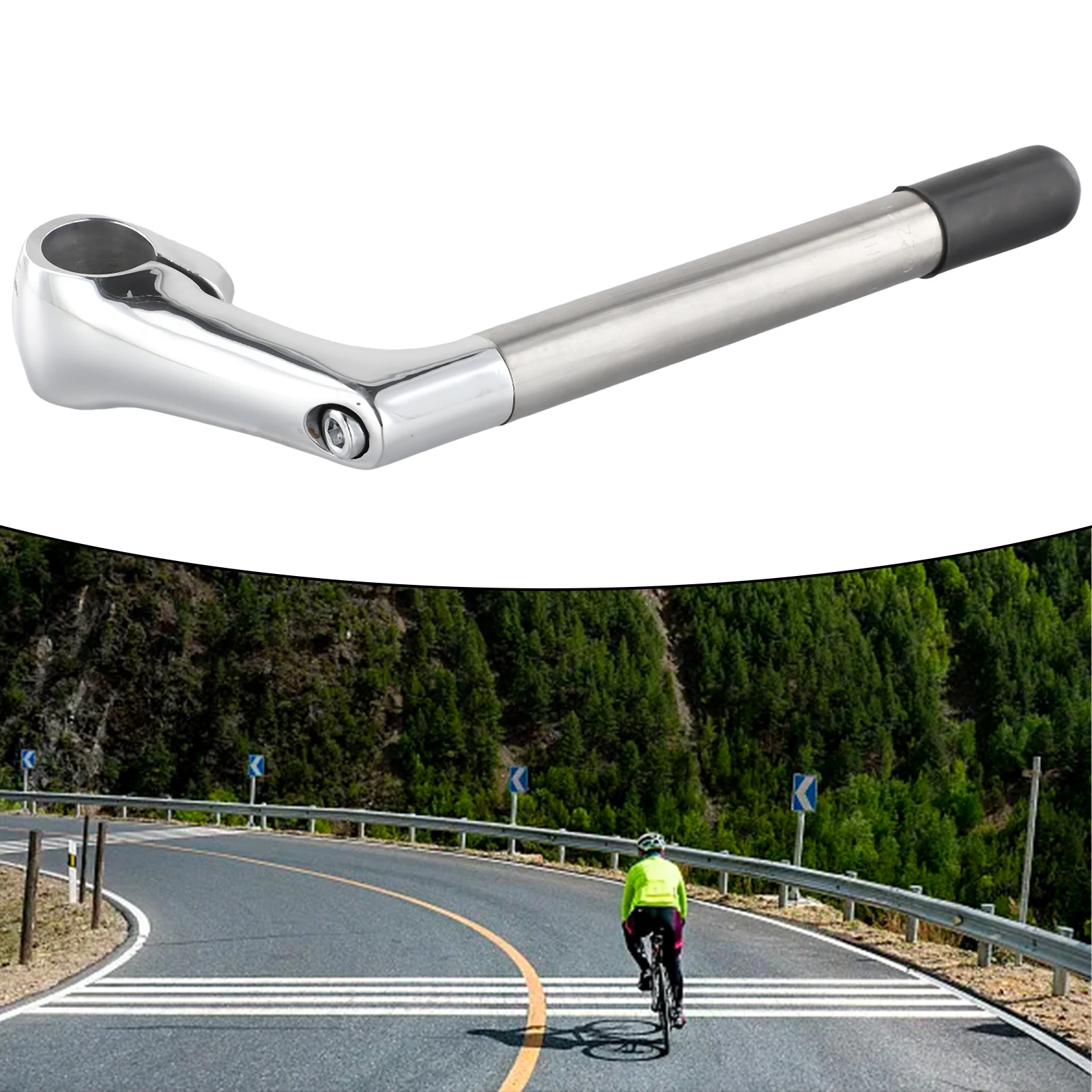 1pc 22,2mm Fahrrad Vorbau Aluminium Legierung Old School Vorbau Bike Riser Vorbauten Für Falträder Ersatz Änderung teile – Detail 1