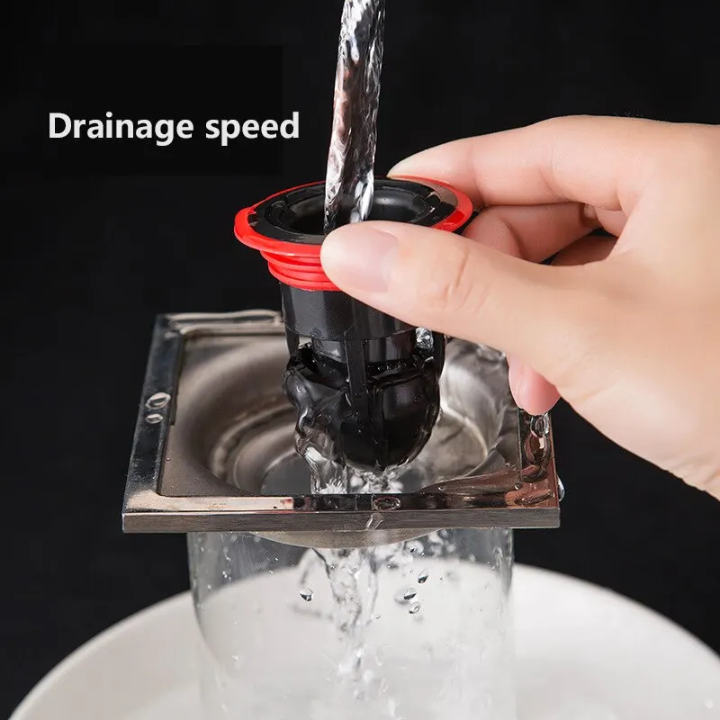 Floor drain core 1PC bullet anti odor deodorization drainage pipe toilet core sewer pest control device