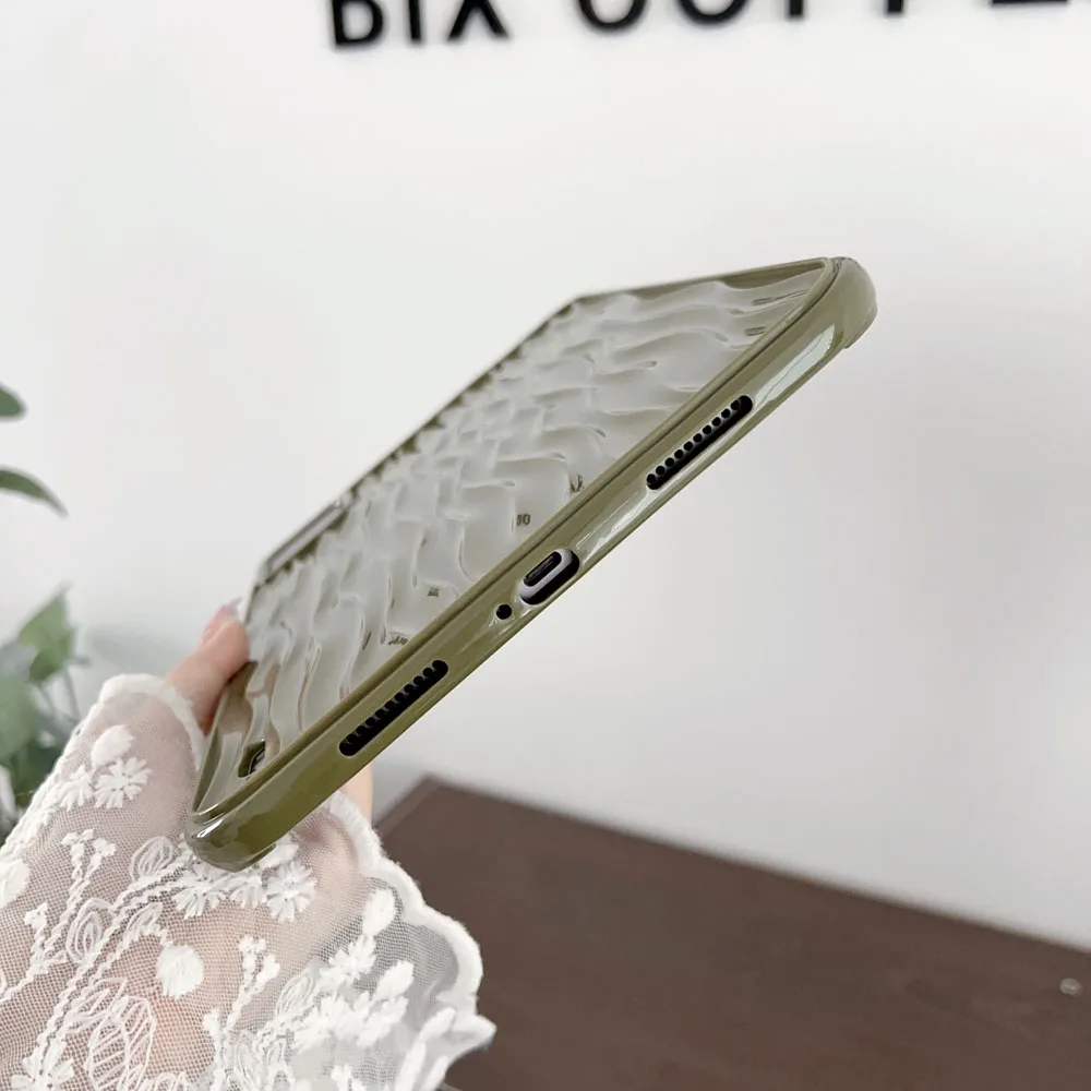 Vibrant Water Ripple TPU Tablet Case - Soft Shockproof Protective Cover, 11 Inch