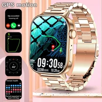 2025New smart watch for men and women HD AMOLED screen Heart Rate Bluetooth Call GPS tracking IP67 waterproof sports smart watch 1