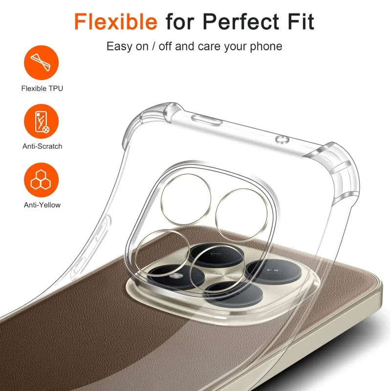 Luxury Anti-Drop Phone Case with Antiskid Design