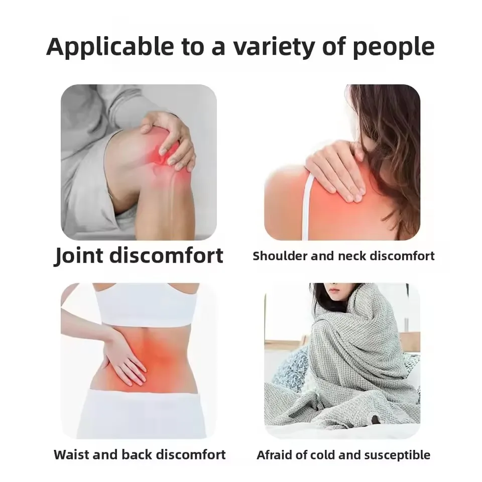 Mugwort Mattress 9 Levels Constant Temp 4 Mode Timer Body Warming Thermal Mat Multifunctional Winter Anti-cold Mat Home Office