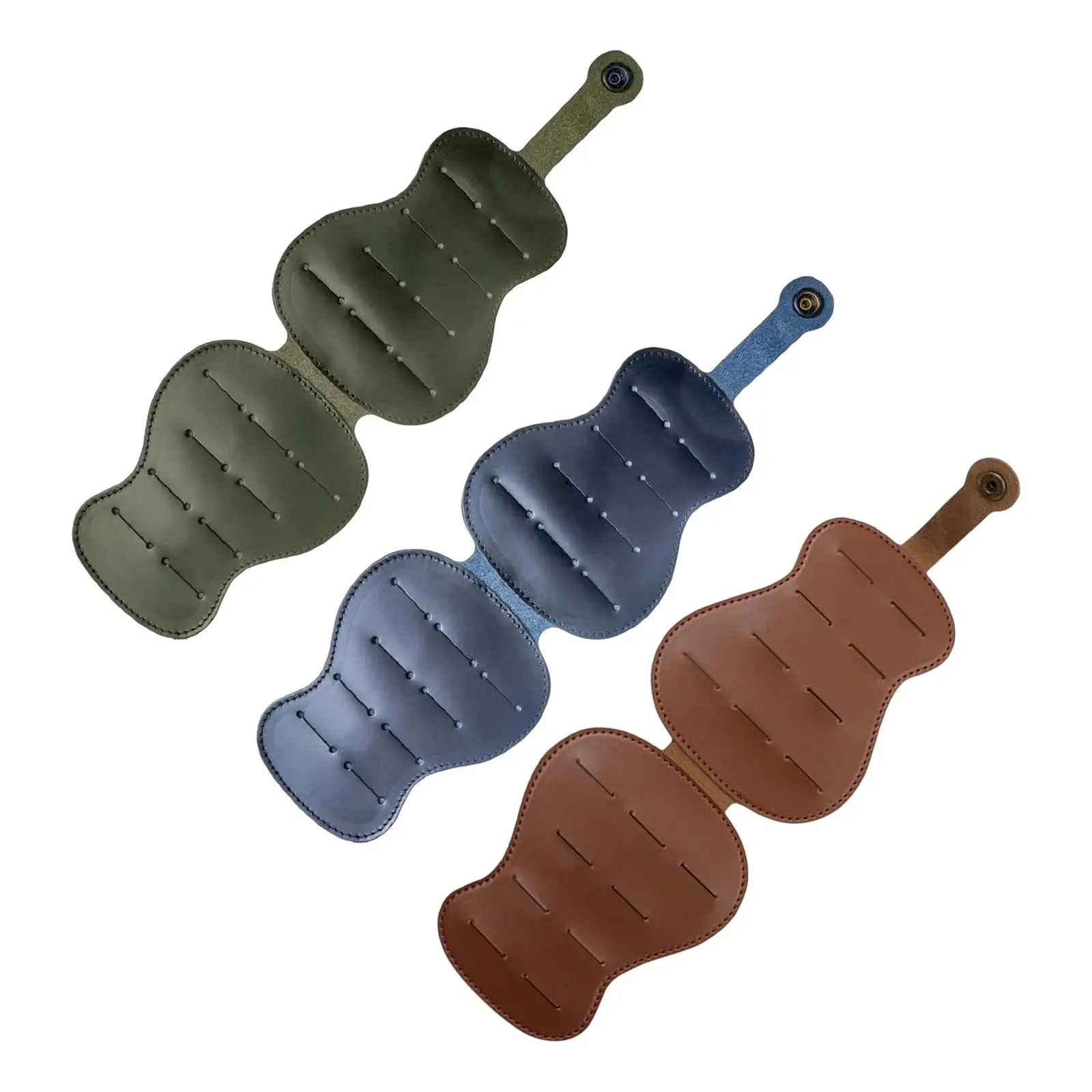 

PU Leather Key Chain Guitar Picks Holder Keychain Plectrums Bag Case Supplies