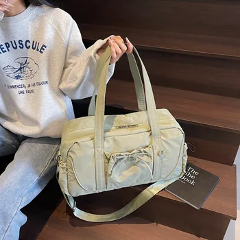 Nuova borsa da viaggio Borsa da viaggio portatile a tracolla di grande capacità Borsa da viaggio Borse da imbarco Borse da fitness sportive per le donne сумка