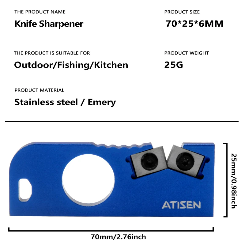 Premium Multi-Functional Knife and Scissors Sharpener