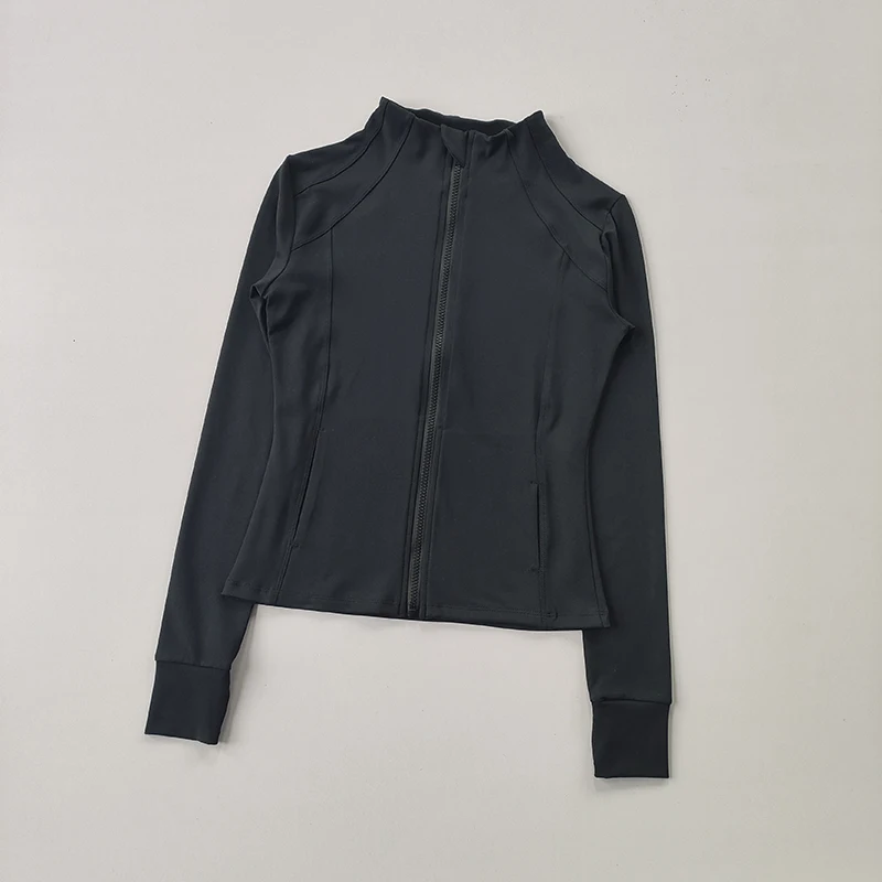 Sports Jacket Sports Shirt Sports T Shirt Women Slim Fitting Professional Fast Drying Running Long Sleeved Crop Tops