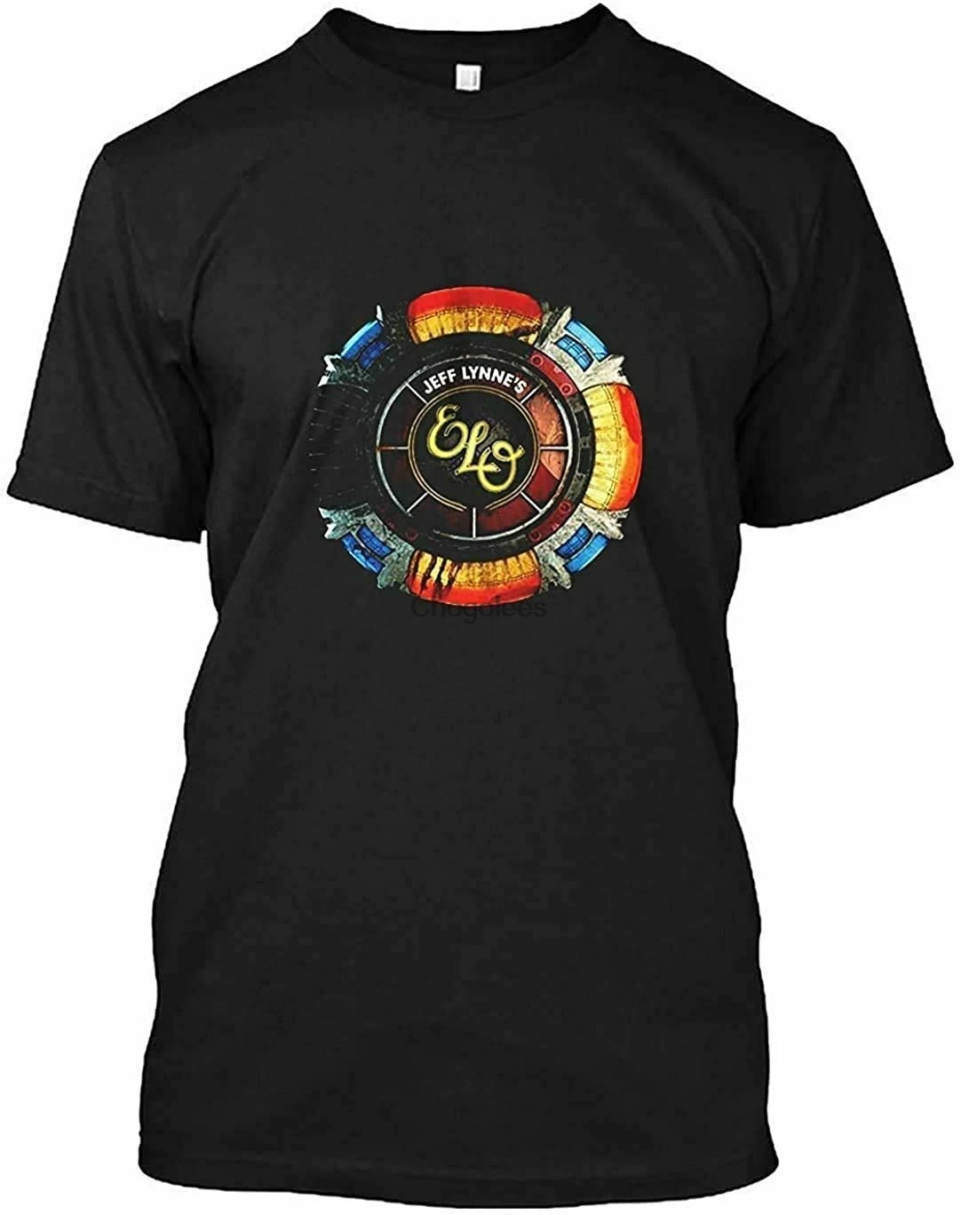 Великолепная реформированная футболка Elo от Jeff Lynne Подарочная с графическим