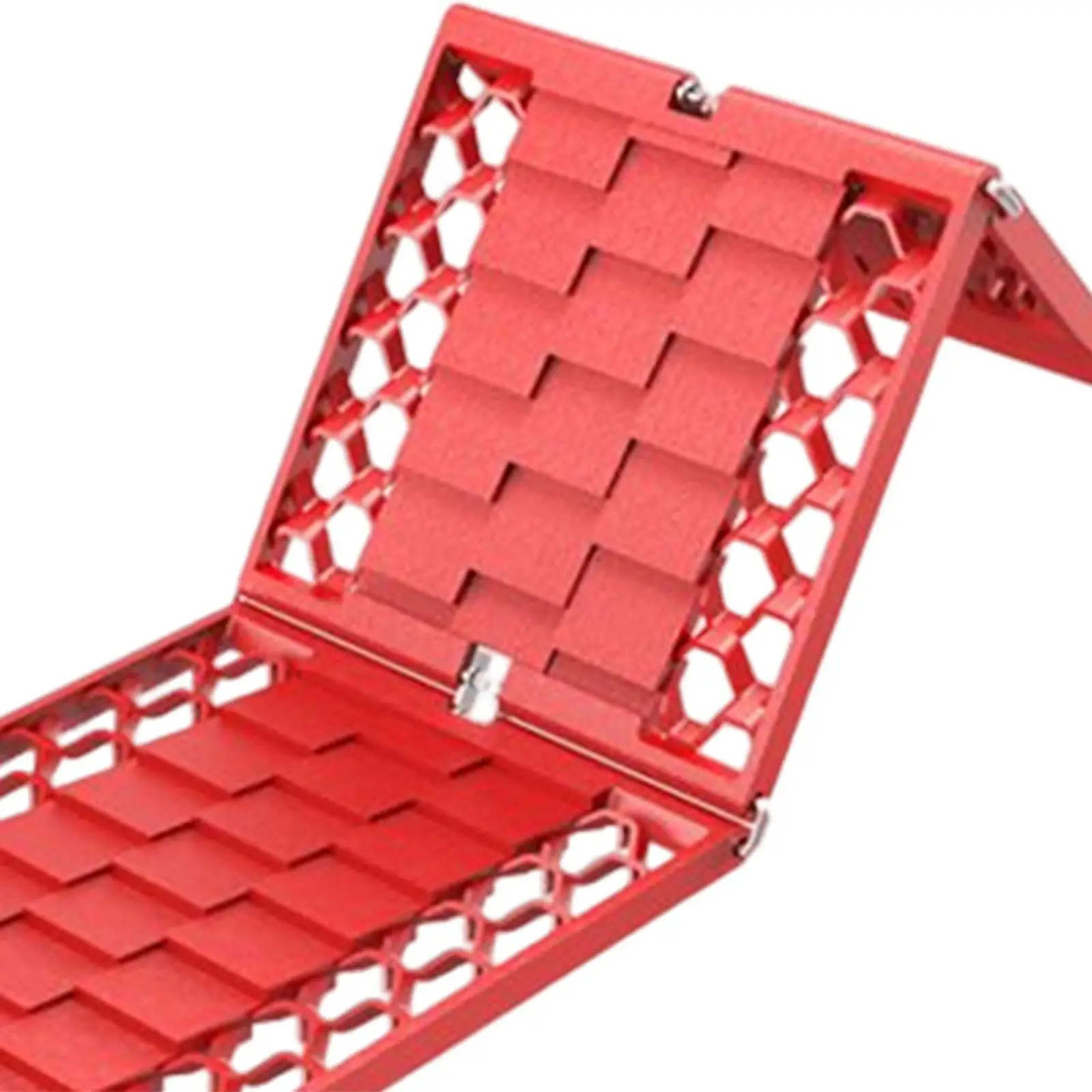 2Pcs Folding Traction Boards High Strength Tyre Mat Wheel Tire Ladder Nonslip