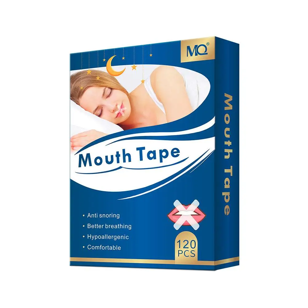 Anti-Snoring Mouth Stickers 30Pcs/Box  Night Sleep Lip Anti-Nose Free Breathing Patches Mouth Closed Orthotic For Children Adult_voghion.com