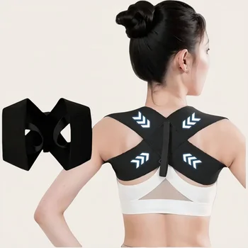 Adjustable Back Shoulder Posture Corrector Belt Clavicle Spine Support Reshape Your Body Home Office Sport Upper Back Neck Brace 1