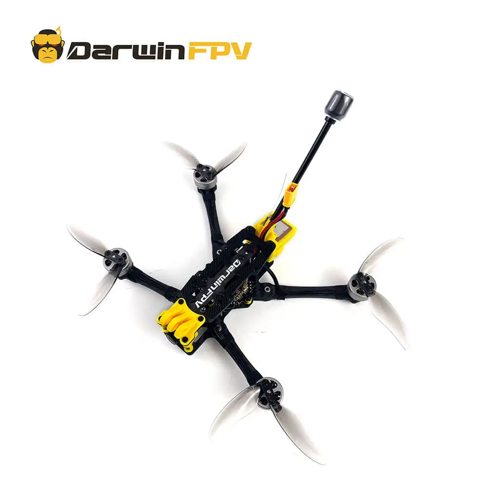 DarwinFPV FoldApe4 Drone FPV Micro Longue Portée 4 pouces Analog ELRS BNF