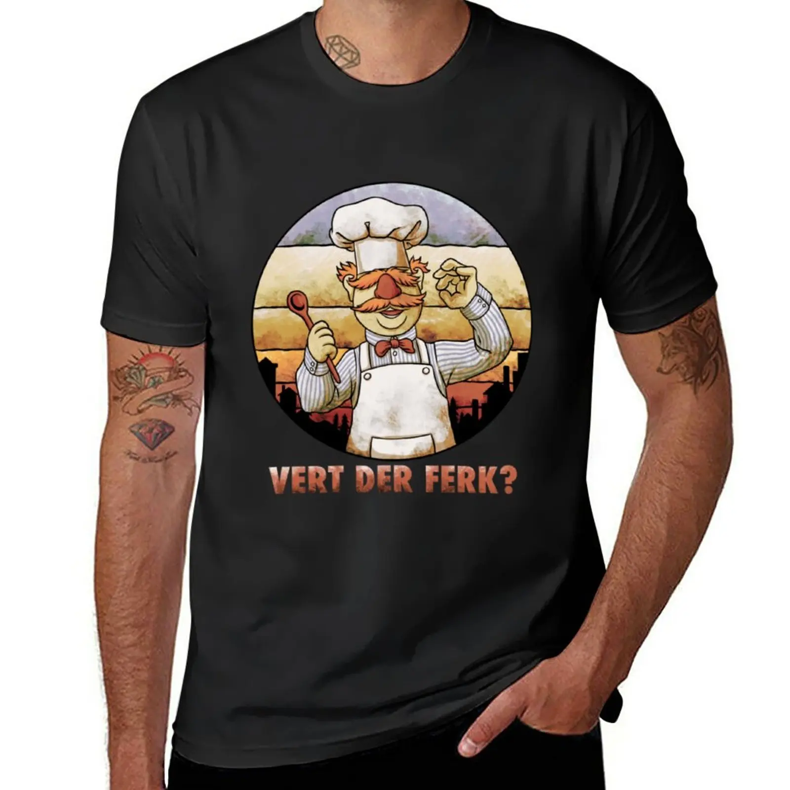 

New Vert Der Ferk Chef Vintage Gift Fan T-Shirt plain t-shirt sublime t shirt t shirt for men