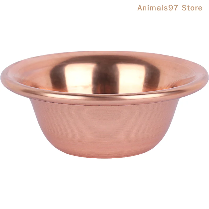 ALi/Pure Copper Water Supply Bowl Handmade Holy Water Bowl for Buddha Buddhist Supplies Fine Polished Supply