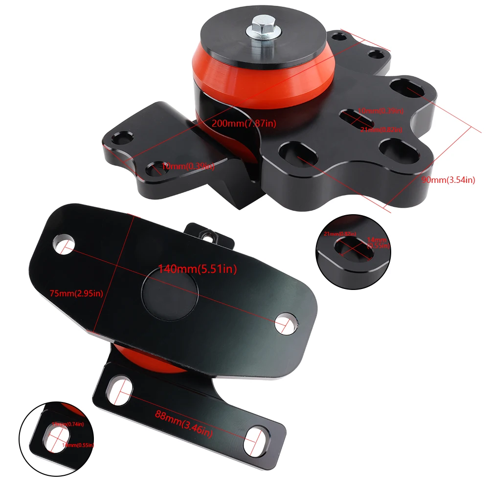 Engine Mount Bracket Engine Transmission Mounts For 05-13 VW Jetta AUDI A3 2.0 MK5 MK6 Golf GTI R 2.5