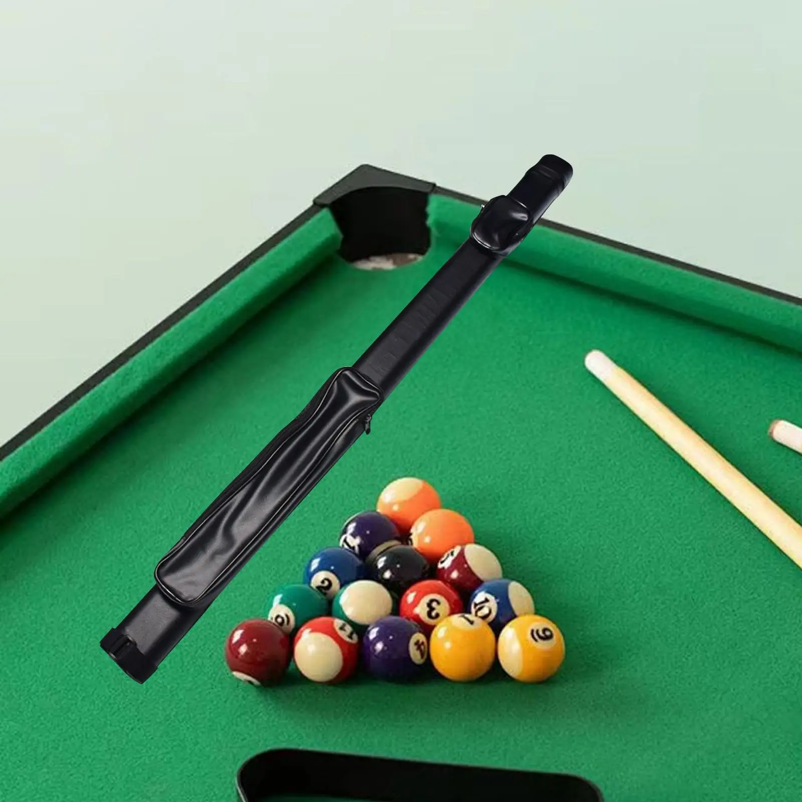 Billiards Pool Cue Case Waterproof for Split Cue Adjustable Shoulder Strap