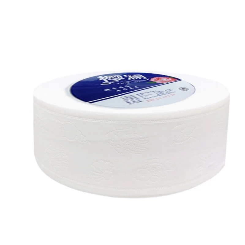 ورق تواليت كبير الحجم رخيص الثمن، 4 طبقات، مناشف حمام كبيرة الحجم، ورق مناديل للفنادق والمنشآت التجارية والمدارس والمراحيض ال...