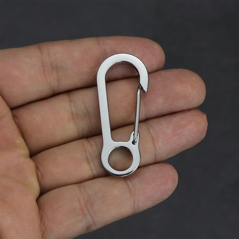 

1PC Lobster Clasp Buckle Keychain Mini Carabiners Outdoor Camping Carabiner D-ring Buckles Alloy Hooks Keychain Clips Tool
