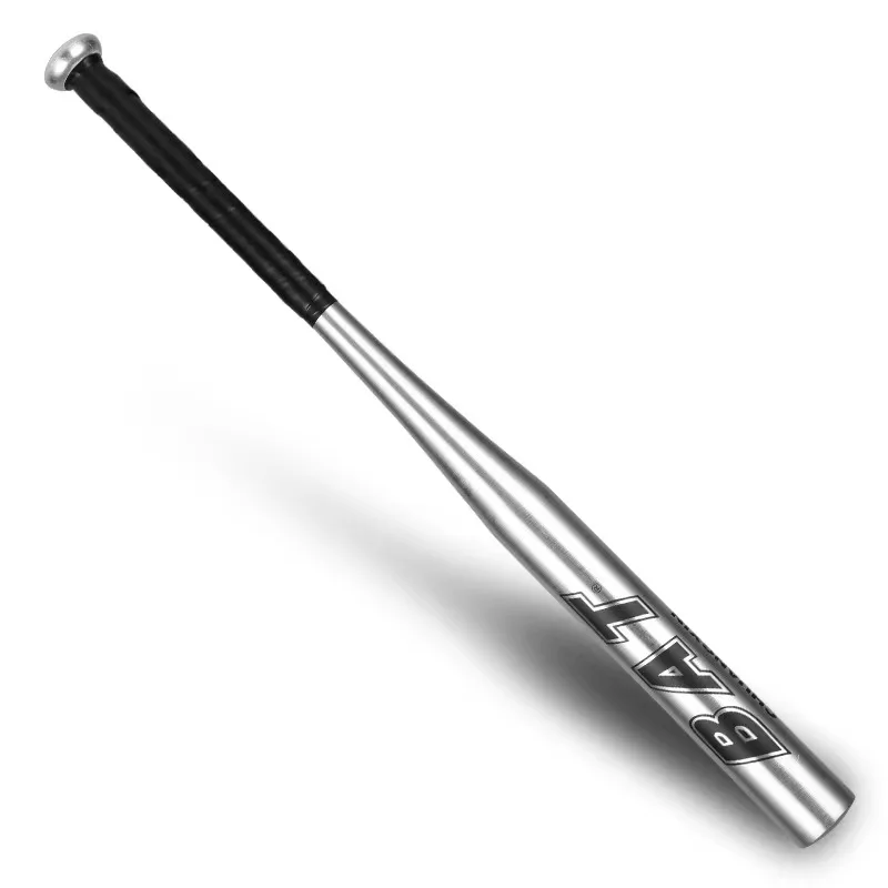  Jewa - Bate de béisbol de aluminio negro - Bate de sóftbol de  28 pulgadas - Mejor para profesionales - Agarre duro - Bate de metal - Bate  de defensa personal