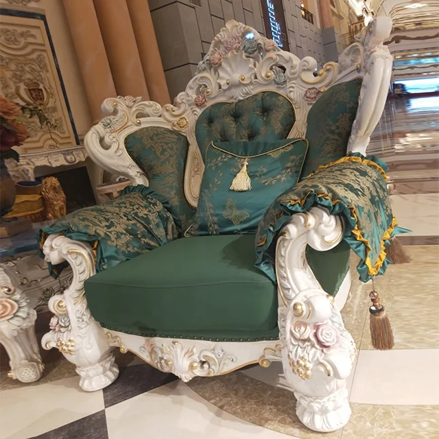 Elegant Style Arabic Couch Furniture Lounge Chair Living Room Sofa Set - Image 3
