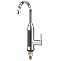 Chauffe-eau électrique 3000W, robinet de cuisine, eau chaude et froide, double usage, affichage LCD, chauffe-eau instantané, robinets d'eau 1