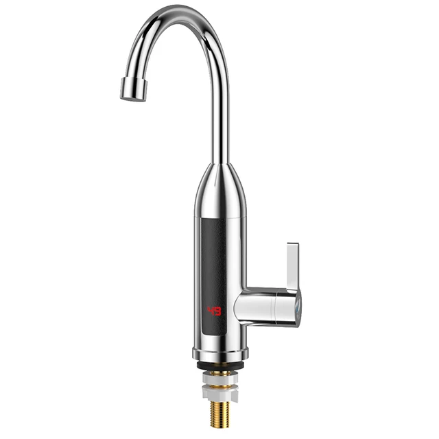 Chauffe-eau électrique 3000W, robinet de cuisine, eau chaude et froide, double usage, affichage LCD, chauffe-eau instantané, robinets d'eau 1