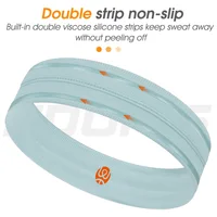Unisex Sports Headband Sweatband for Cycling Yoga Running Gym Tennis Anti Slip Breathable Workout Headwear Gear Sports Headband - Image 2