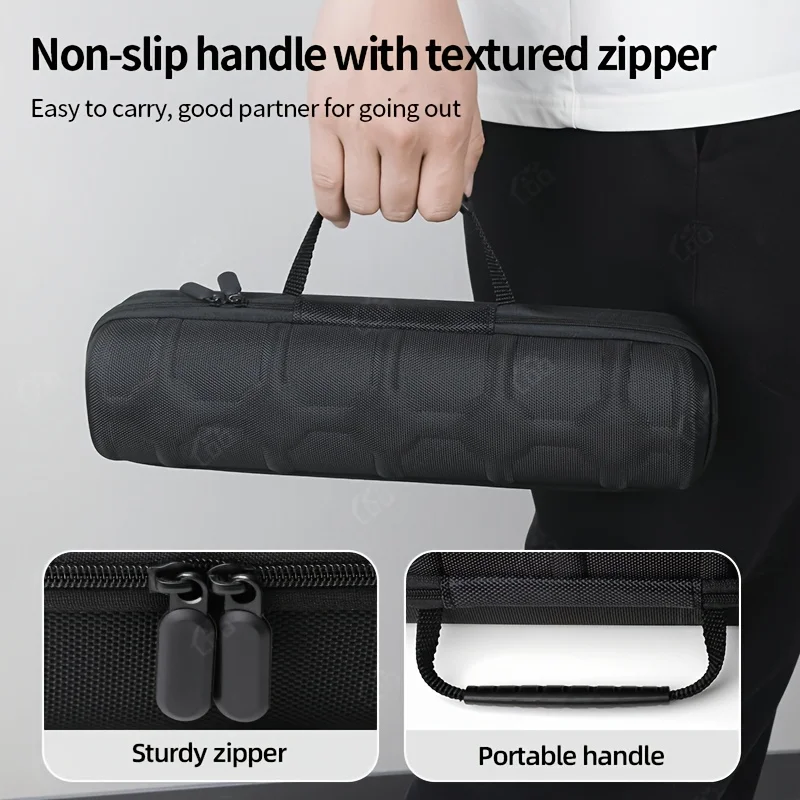 5-Slot Watch Travel Case - Durable Hard Shell Protective Storage Organizer with Soft Foam Pillow & Ergonomic Handle