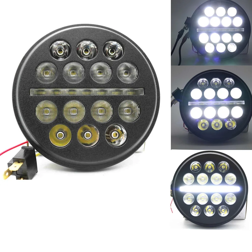 Phare à LED rond 12W (4 LED de 3W)