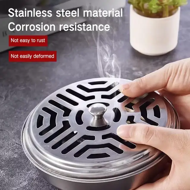 Xiaomi Szúnyog Füstölő Doboz Vízálló Kerek Állvány Tányér Rovarriasztó Tekercs Tartó Tálca Kültéri Beltéri - Image 3