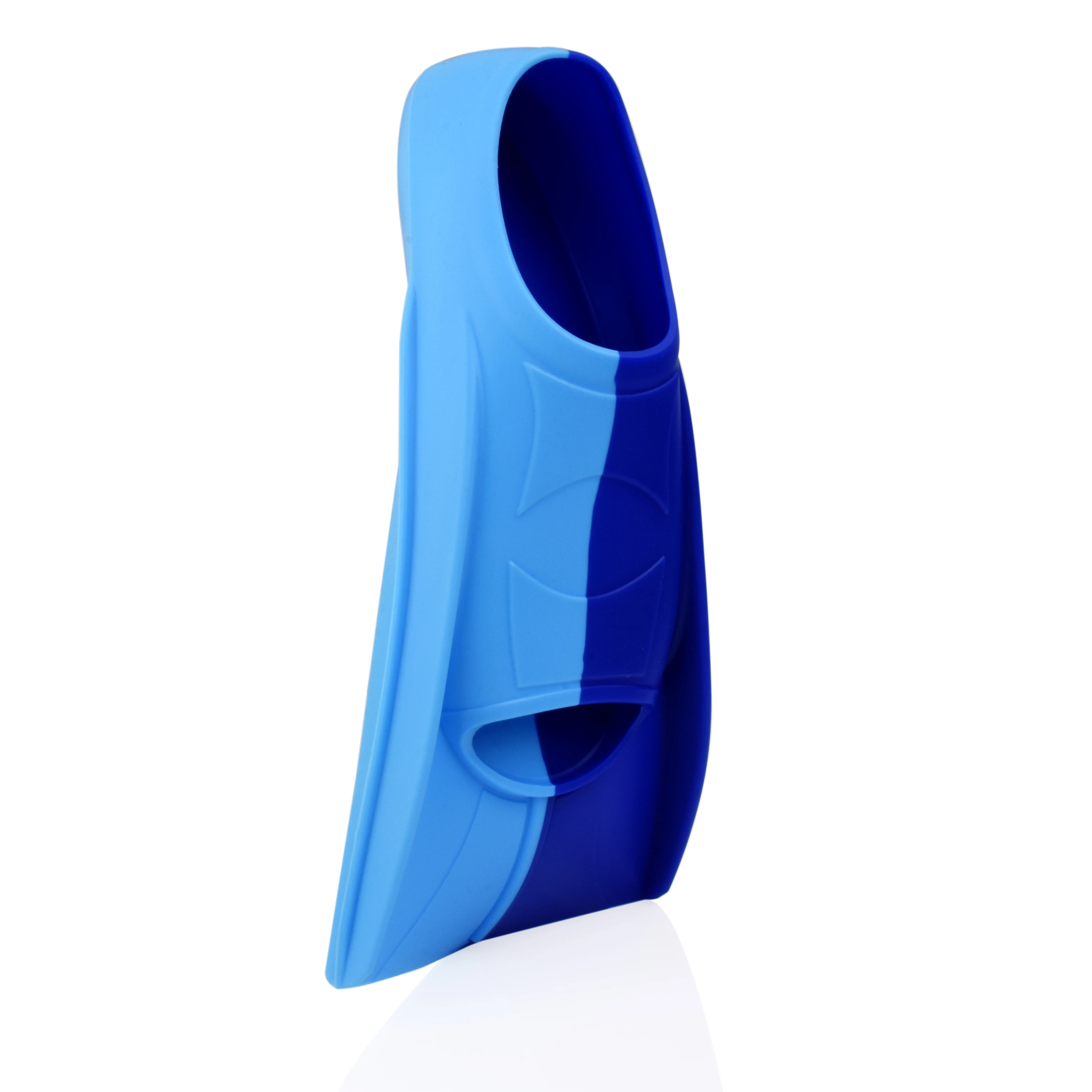 Swimming flippers men and women freestyle breaststroke silicone short flippers adult professional light diving training 4