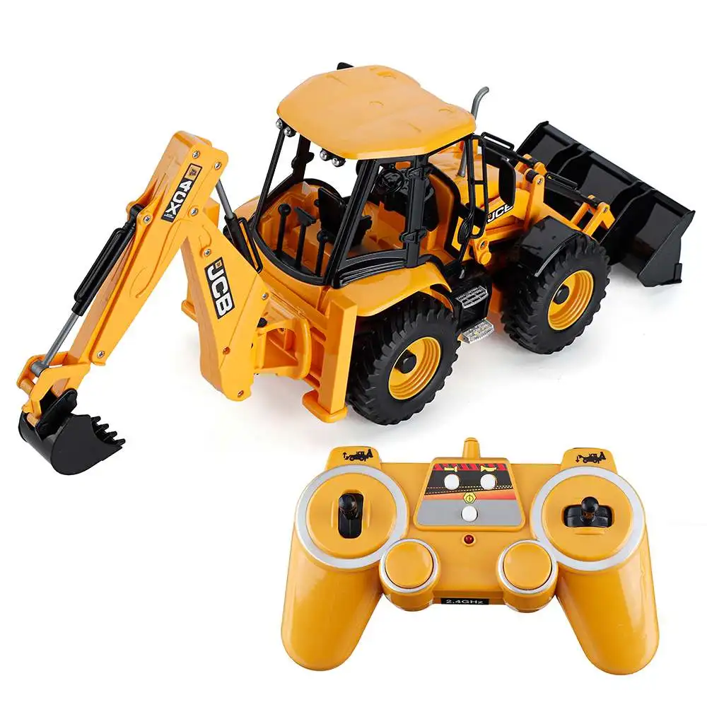 RC Camion Grue Jcb Enfant Jouet Excavatrice Grand Radio