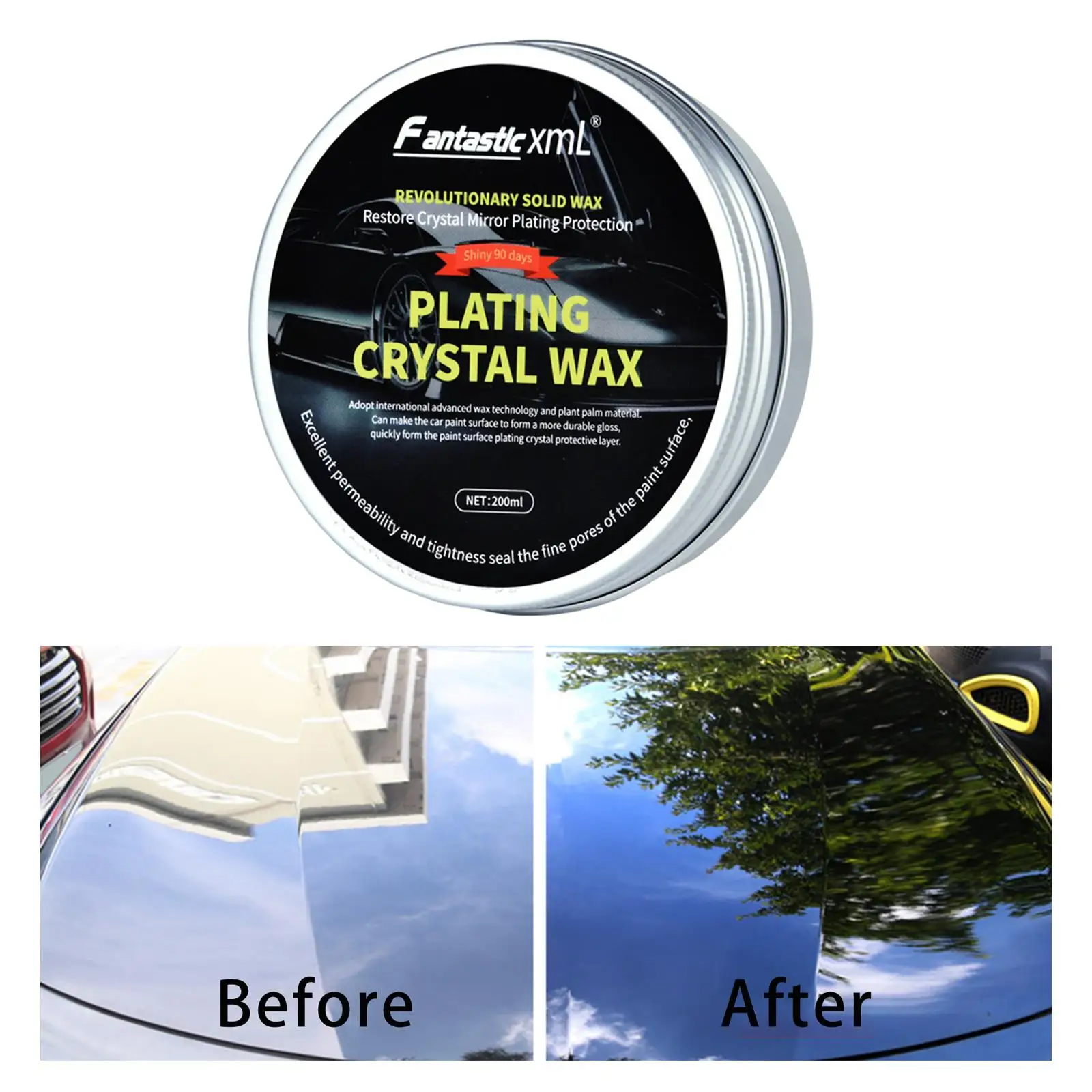 / / Waterproof Film /Hard Glossy/ 250G Crystal Plating for Car Polish