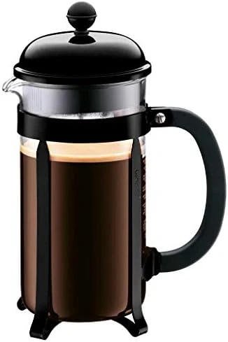 Bodum Brazil 8-Cup French Press Coffee Maker, 34-Ounce, Black - The Luxury  Home Store