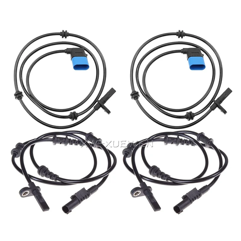 4개 ABS 휠 속도 센서 2465402510 2465400417 메르세데스 벤츠 W176 W246 C117 X156 A180 A200 A260 A45 AMG B180 B200 B260 용