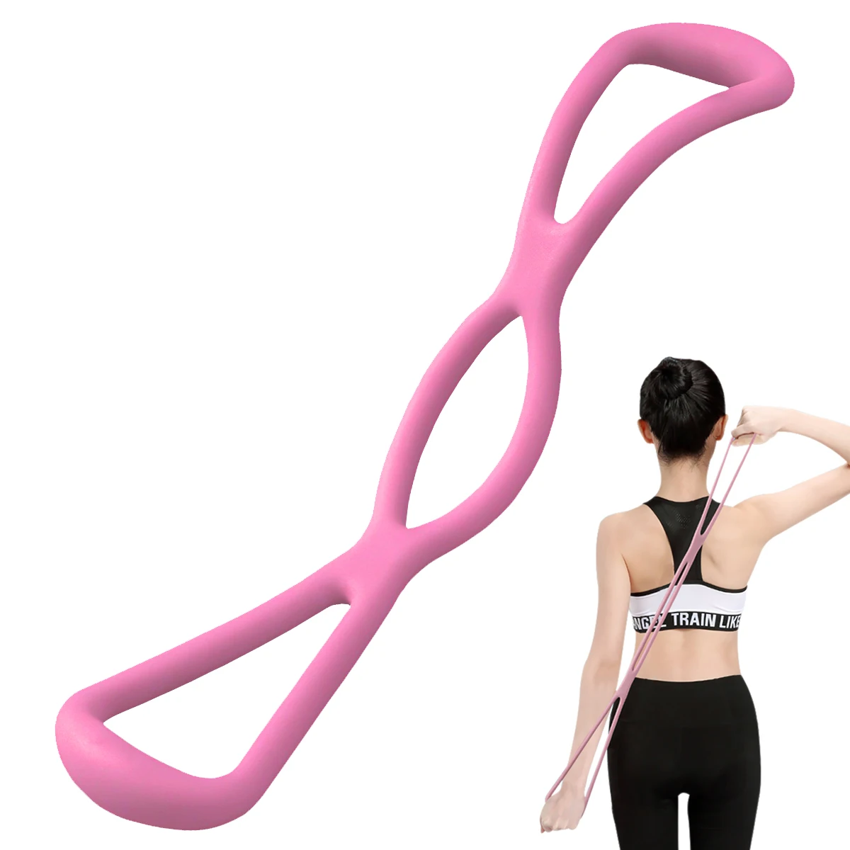 Description Picture 2 of itemHeavy Duty Latex Resistance Band Exercise Elastic Band For Sport Strength Pull Up Assist Band Workout Pilates Fitness Equipment