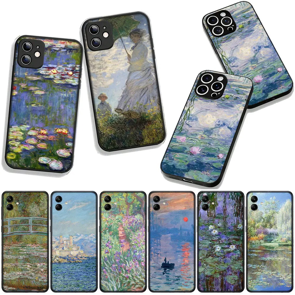 Claude Monet Artistic Phone Cover | Impressionist Painting Design Case