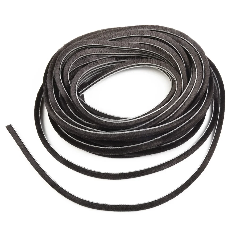 Protect Your Home from the Heat Cold and Insects 10m Draught Excluder Brush Pile Seal Strip for Casement and Doors