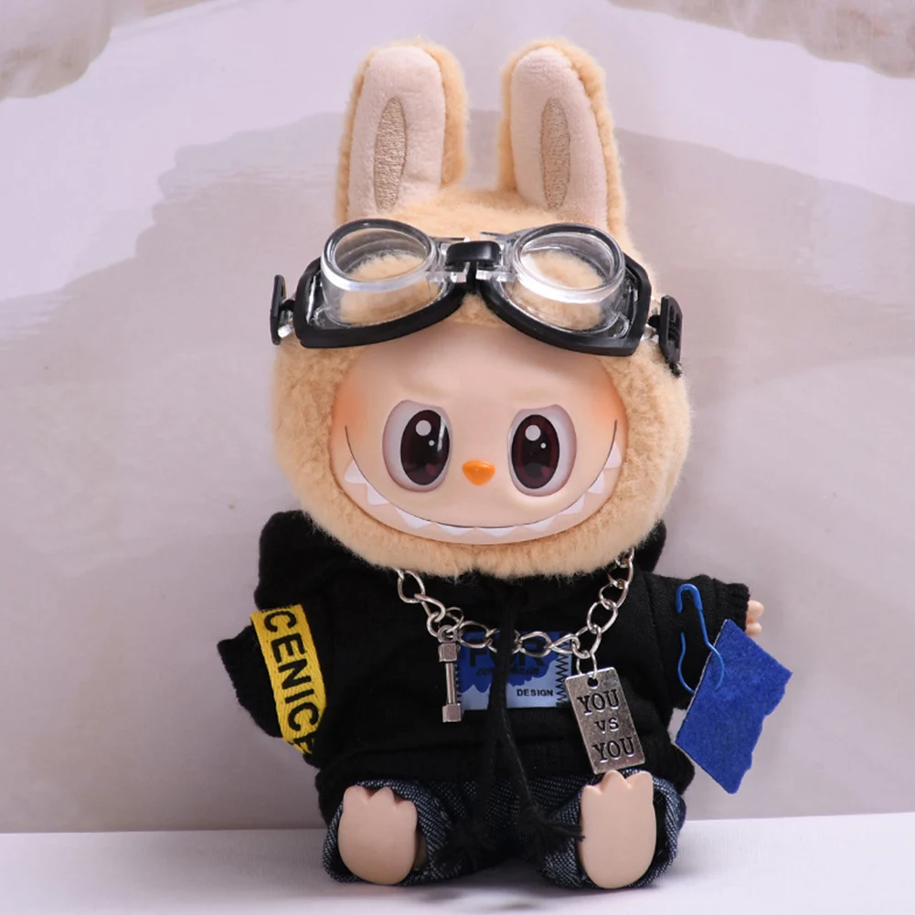 Kawaii Doll Clothes Doll Little Clothes Plush Changing Cartoon Cute Dolls Accessories