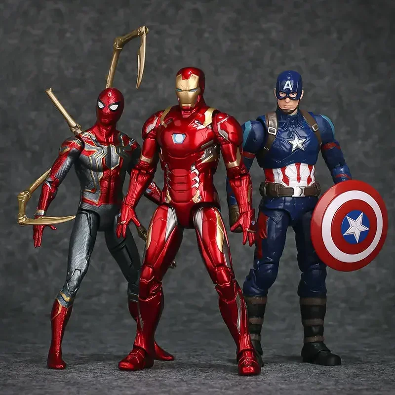 Hot Toys Marvel Iron Man Gift Box Bambola Mobile Iron Man Mark Avengers Tony Stark Legend Toy Doll Model Toys