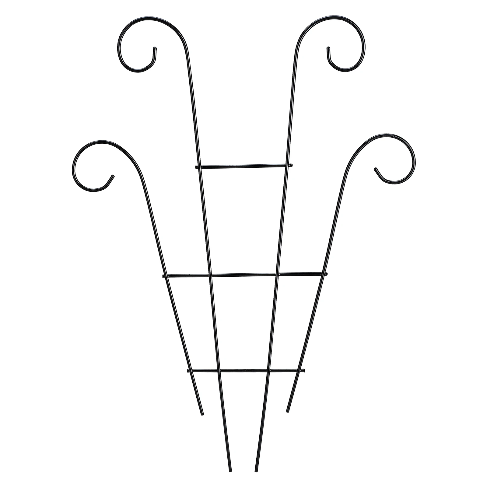 

Garden Plant Trellis For Indoor Outdoor Vines Plants Black Iron Art Climbing Stand Gardening Supplies