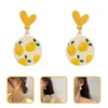 Lemon Earrings Aesthetic Fashion Cool for Women Trendy Unique Dangling Gift 5