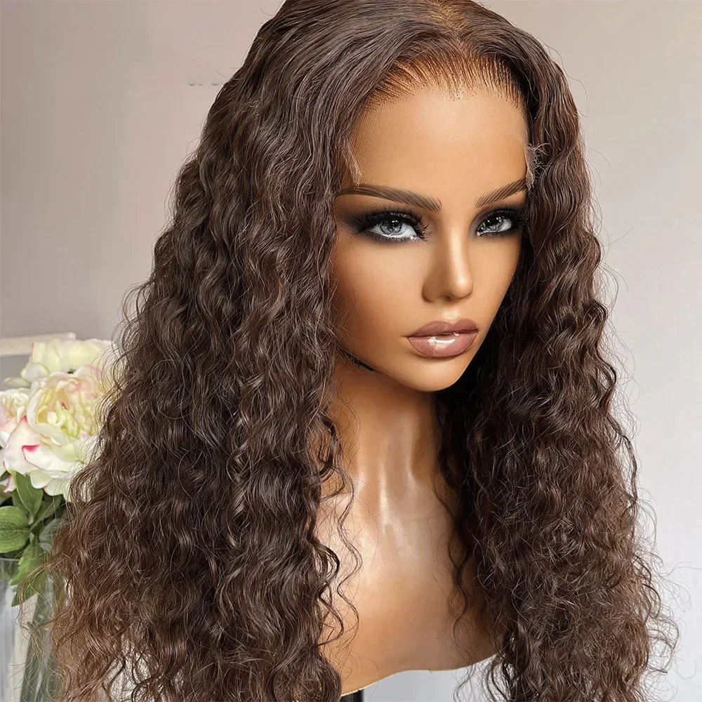 Dark Brown Curly Synthetic Wig For Maui Cosplay - Long, Thick Halloween & Costume Party Hair