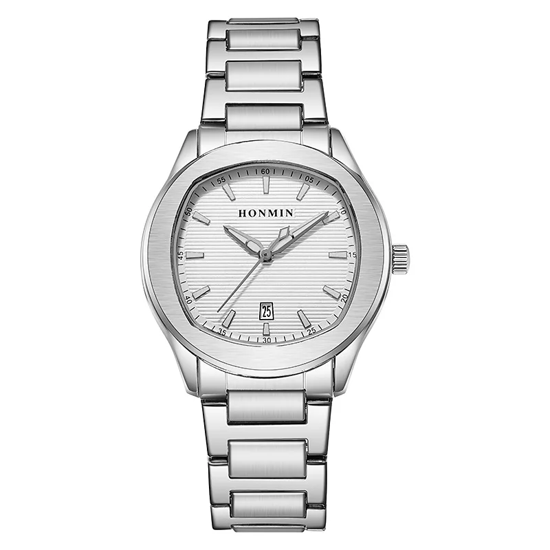 Classic Brand Fashion Leisure Business Luxury Stainless Steel Men's Quartz Watch