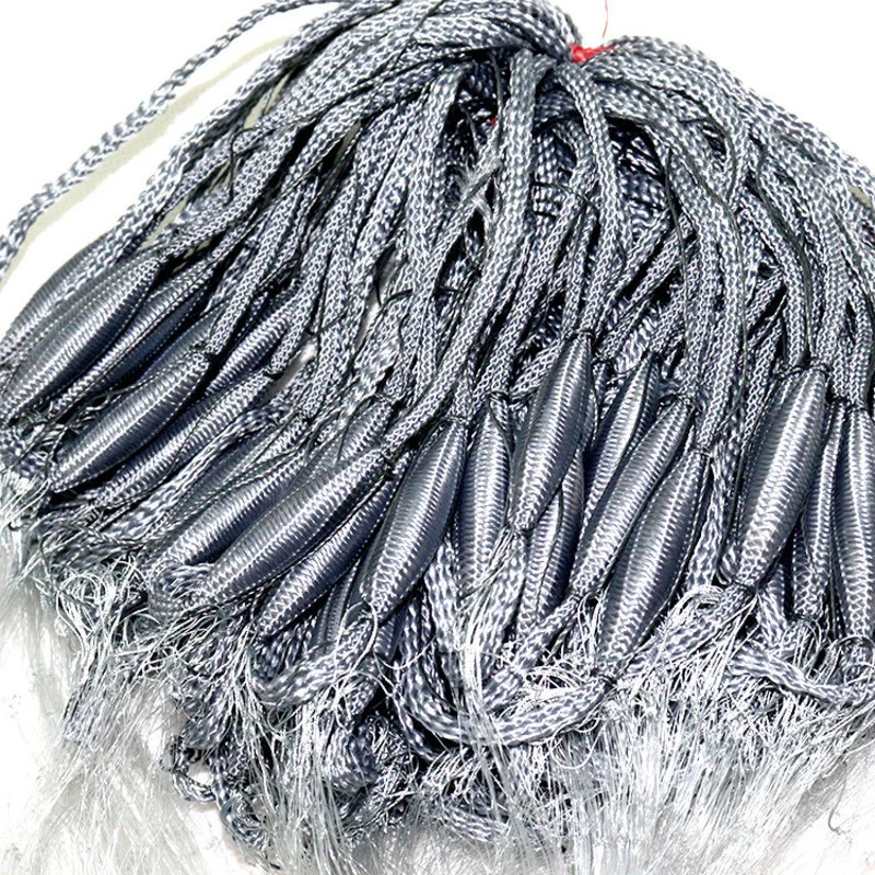 3 Layers Finland Style Fishing Gill Net 1.5*30M Nylon Small Mesh