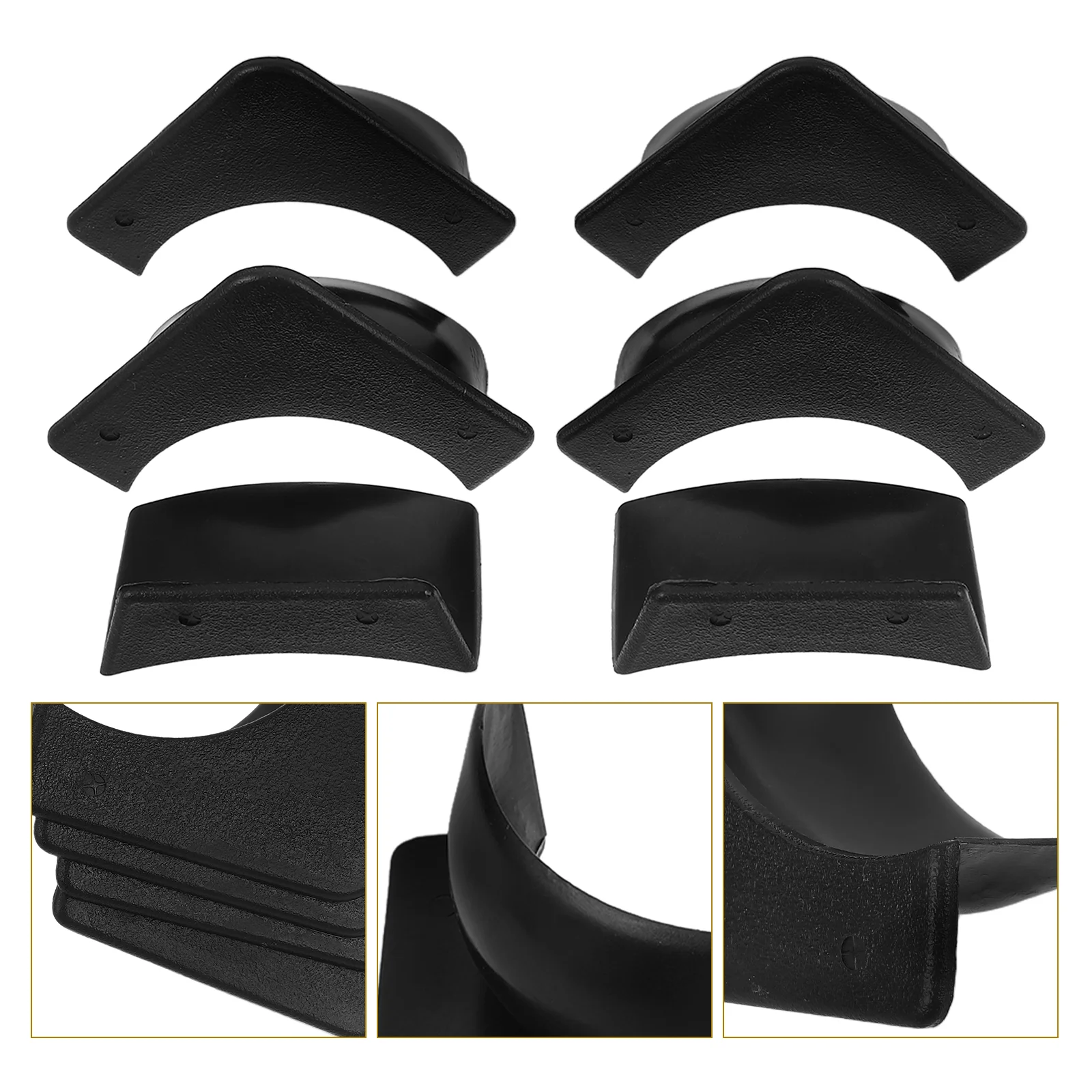 6 Pcs Billiard Table Pool Accessories Party Plastic Billiards Pockets Replactment