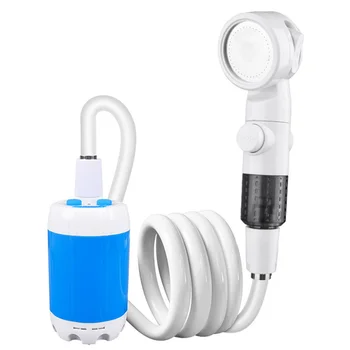 Doccia elettrica esterna comoda doccia senza fili soffione doccia ricaricabile portatile per il campeggio del dormitorio 1