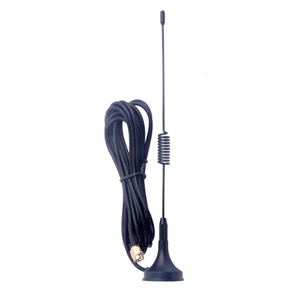RCmall GSM Antenna 900-1800MHz Dual Band Mobile Signal Booster Outdoor Suction Cup Antennas 3M Meters SMA Connector Male signal booster antenna outdoor antenna