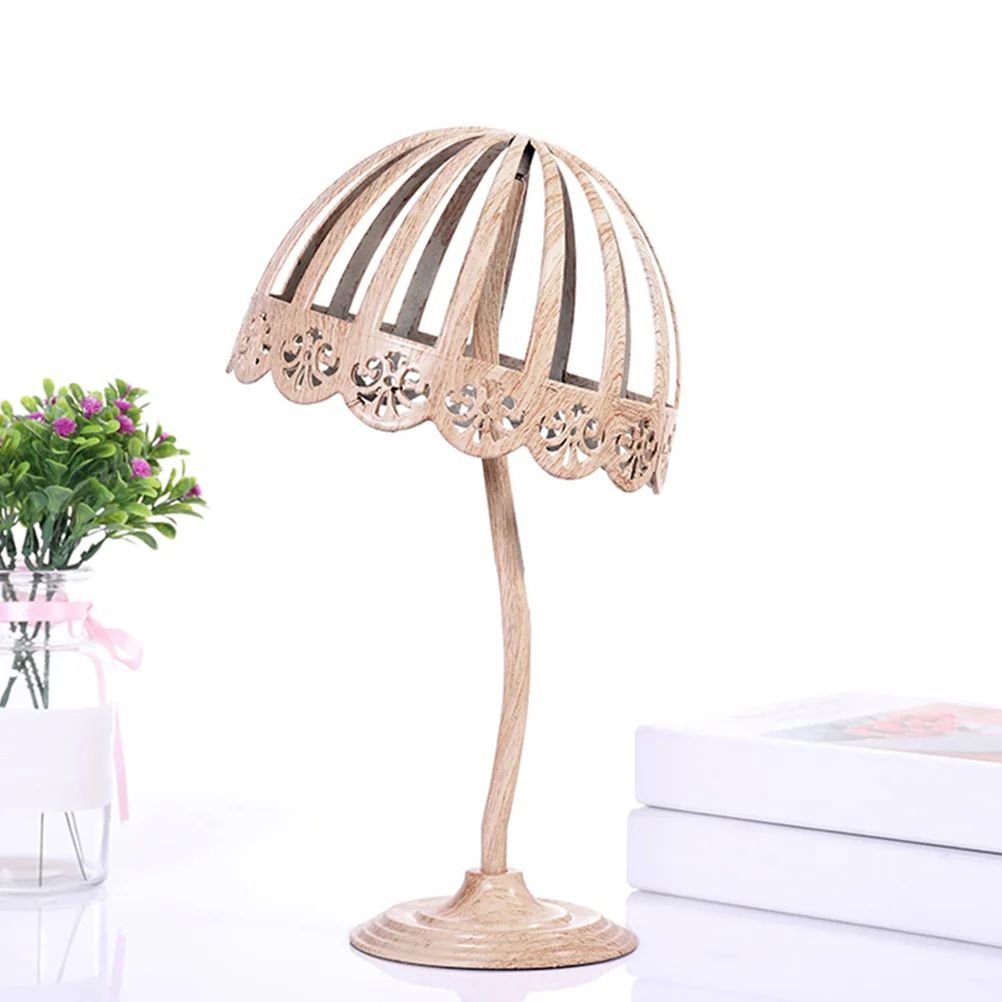 

Hat Holder Decorative Display Rack Storage Shelves Dome Showing Stand for Shop Baby