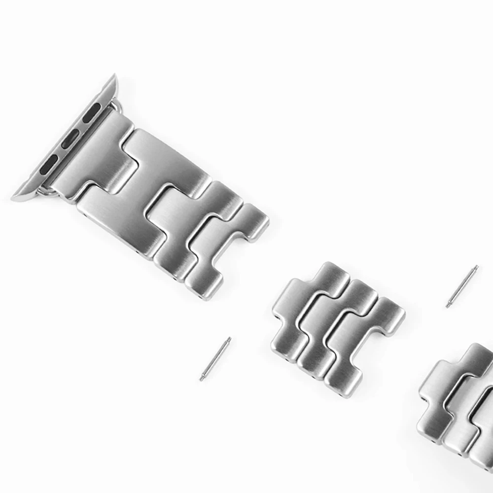 Elegant Stainless Steel H Bracelet